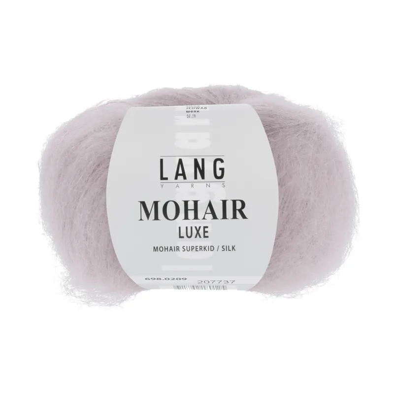 Mohair Luxe Rosa Lang Yarns Wolle Neu Im Sortiment